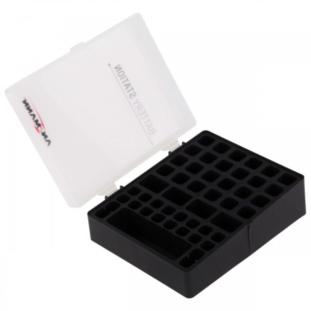 Thumbnail - Ansmann Batteriebox Aufbewahrungsbox Für 48 Aa Aaa 9v Block Akkus