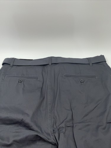 NWT Blu Rock Men's Smoke Gray Cargo Belted Bermuda Short SZ 40 - Picture 10 of 10