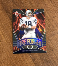 Peyton Manning 2021 Phoenix Forged Fire Blue #4 Colts Broncos Volunteers /35 HOF