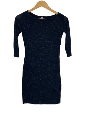 Bailey 44 Anthropologie Dress Womens Size XS Layered Sheath Dress Black