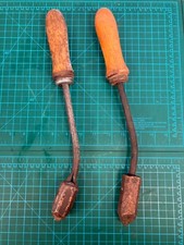 Antique Copper Tipped Soldering Solder Irons Tinsmith Tools Blowtorch Wood