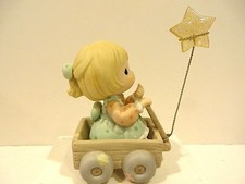 PRECIOUS MOMENTS WISHING YOU A WORLD OF PEACE  FIGURINE