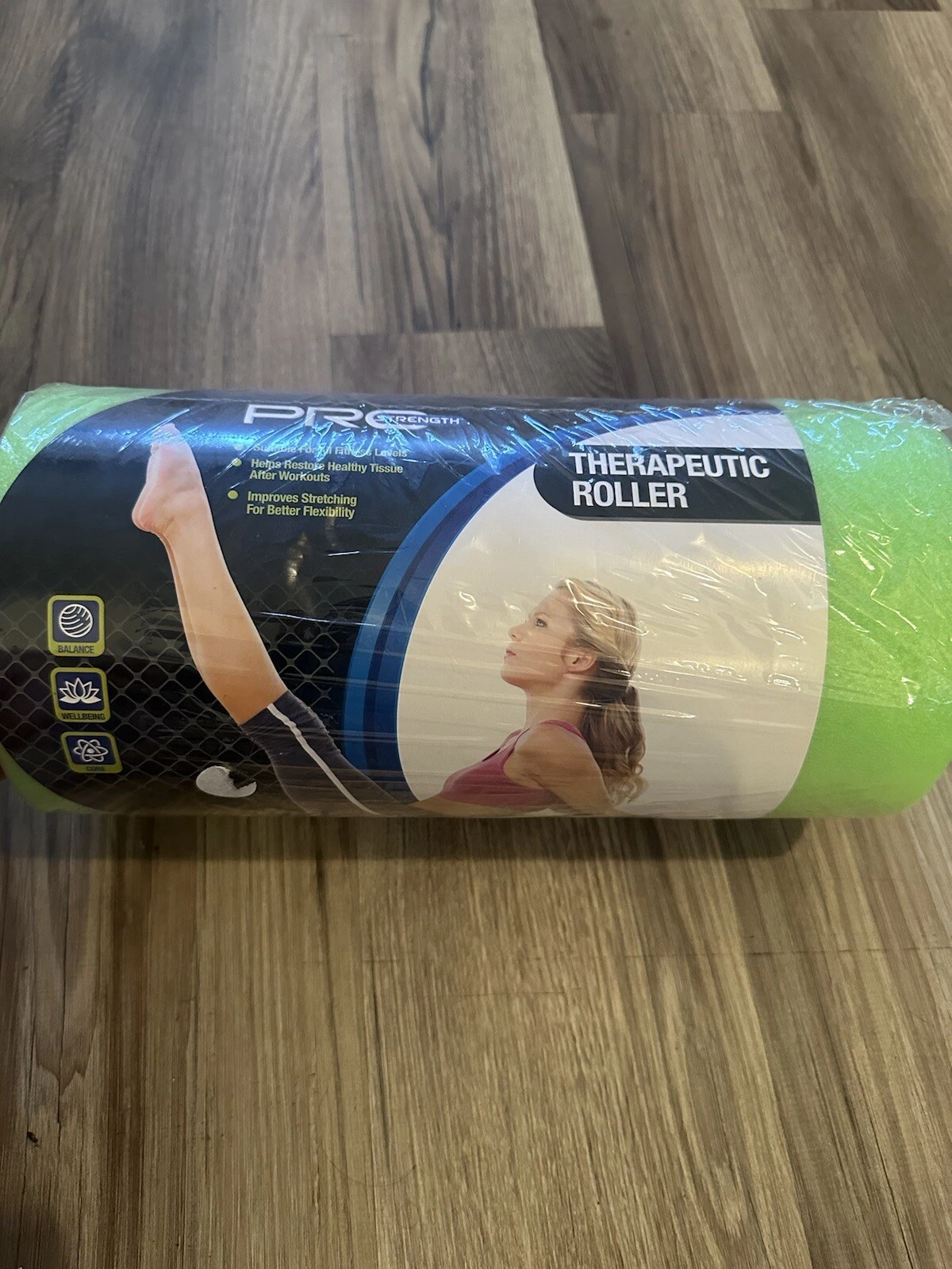 Therapeutic Foam Roller by Pro Strength For Balance, Wellbeing, Core NEW Sealed