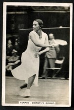Tobacco Card, Senior Service, SPORTING EVENTS & STARS, 1935, D Round, Tennis,#45