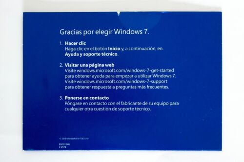 ★ DVD ORIGINAL WINDOWS 7 HOME PREMIUM SERVICE PACK 1 ★ - Imagen 2 de 3