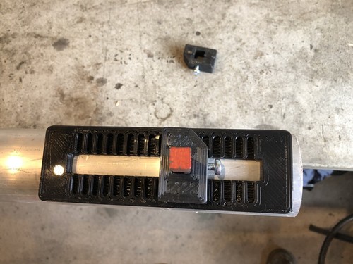 Curved Magnetic Jig Number Letter Stamp Punch Guide 10-13mm Vin Chassis Restore - Picture 9 of 15