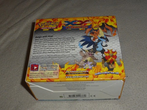 LEERE DISPLAY BOOSTER BOX POKEMON XY FLASHFIRE OHNE KARTEN TCG - Bild 2 von 5