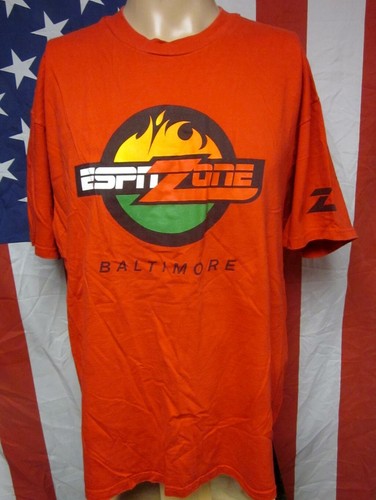 ESPN ZONE Baltimore XL fire logo tee 