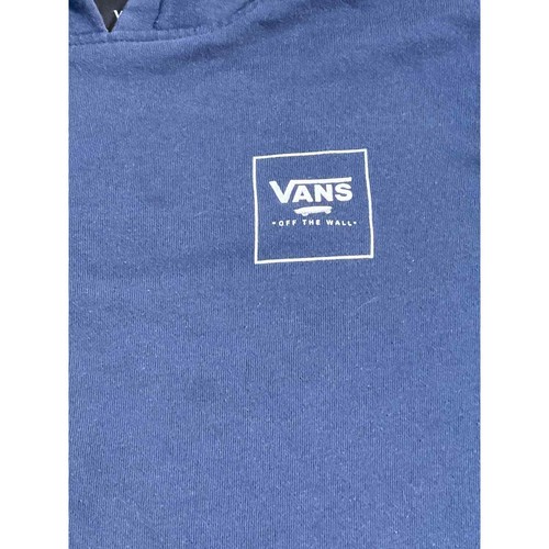Vans off the Wall Logo Navy Blue Hoodie XL - Picture 3 of 6