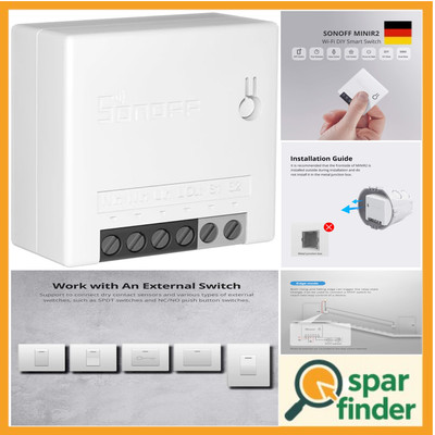 Smart Switch SONOFF Mini R2 WiFi & App Control, Alexa und Google Home Assista...