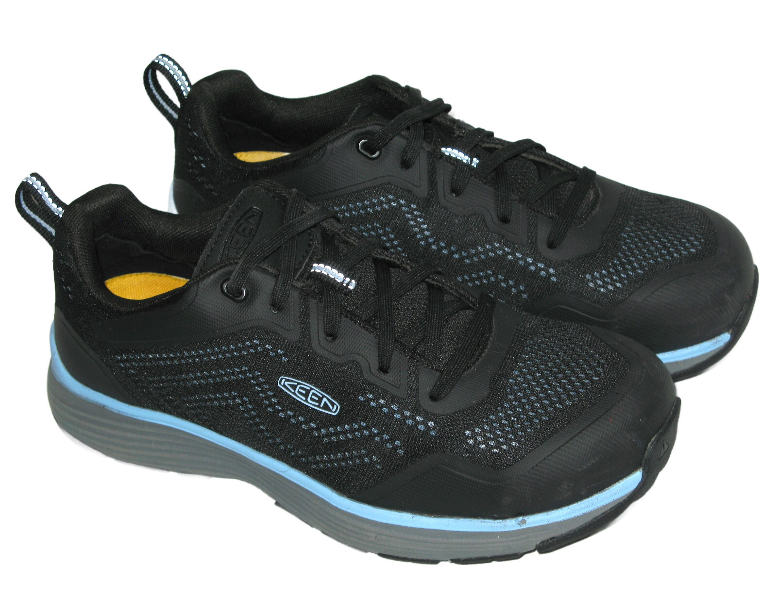 Scarpe da lavoro Keen donna Sparta II Utility sneaker punta in lega taglia USA 9 5 M EUR 40