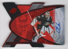 2023-24 SPx Auto Holograph Rookies Red Olle Eriksson Ek Auto 38/49 Anaheim Ducks