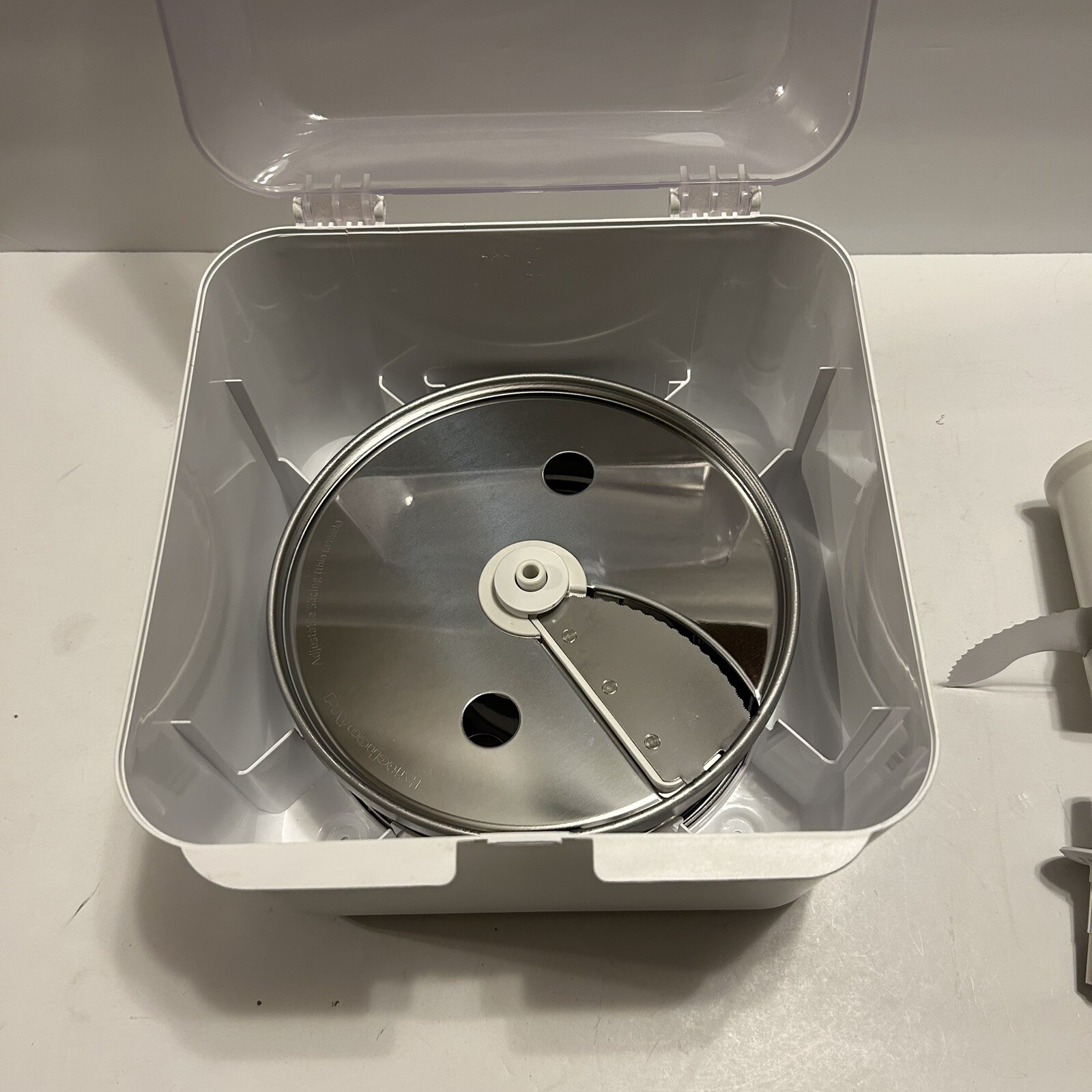 ⭐️ KitchenAid Food Processor Attachments Blades w/ Storage Box