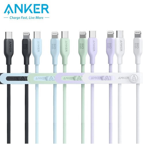 Anker 541 USB-C to Lightning Cable MFi Certified Fast Charging 3ft Bio-Based - 第 1/31 張圖片