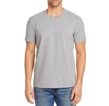 Frame Solid Crewneck Tee Gray Size S 2999