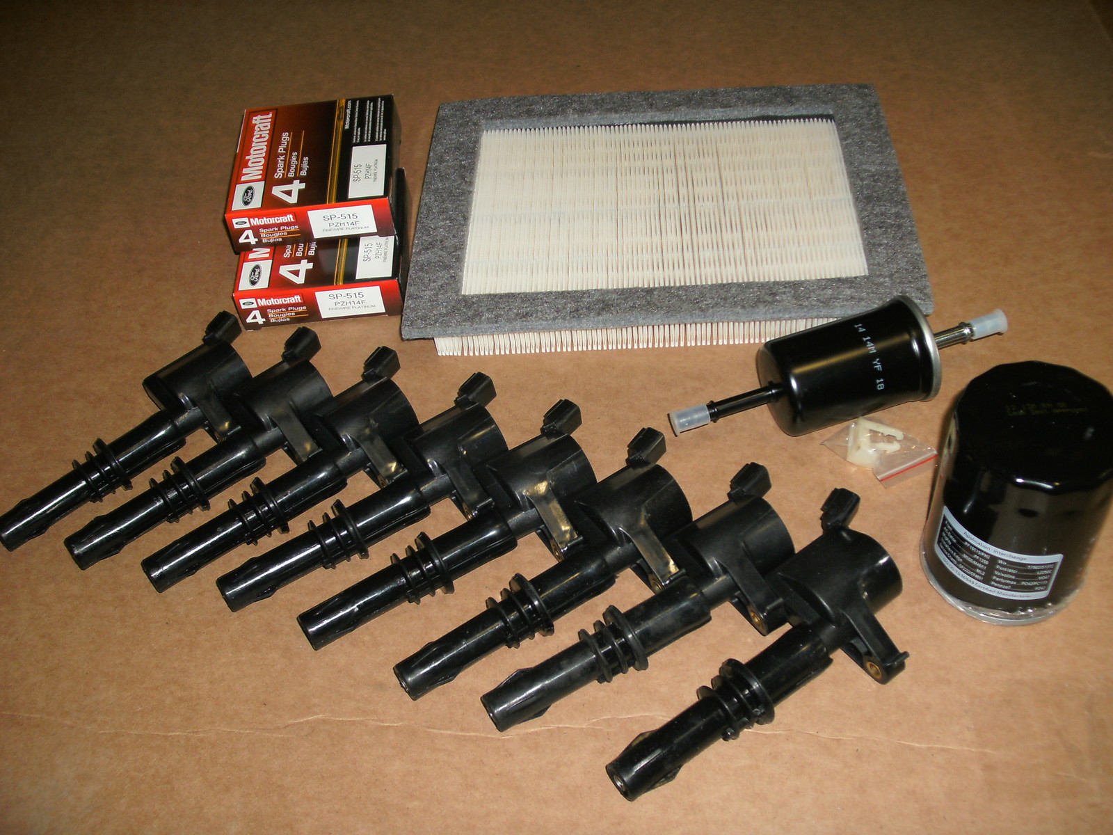 8+plug Sp515 Oil, Air ,gas Filter New!!