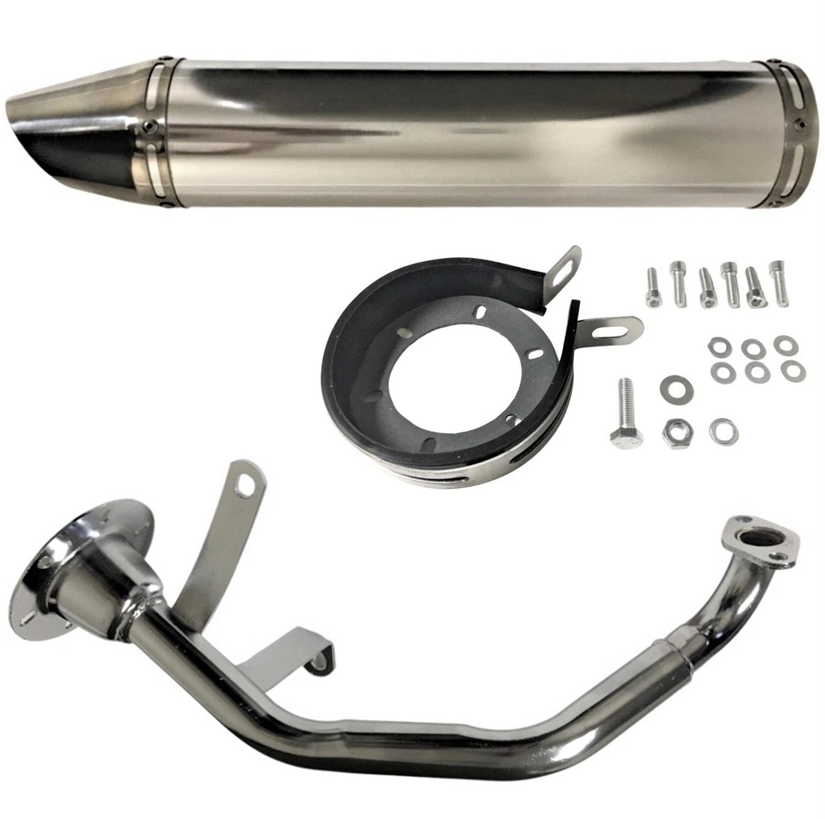 Vitacci Bahama 150 Eagle 150cc Scooter High Performance Exhaust