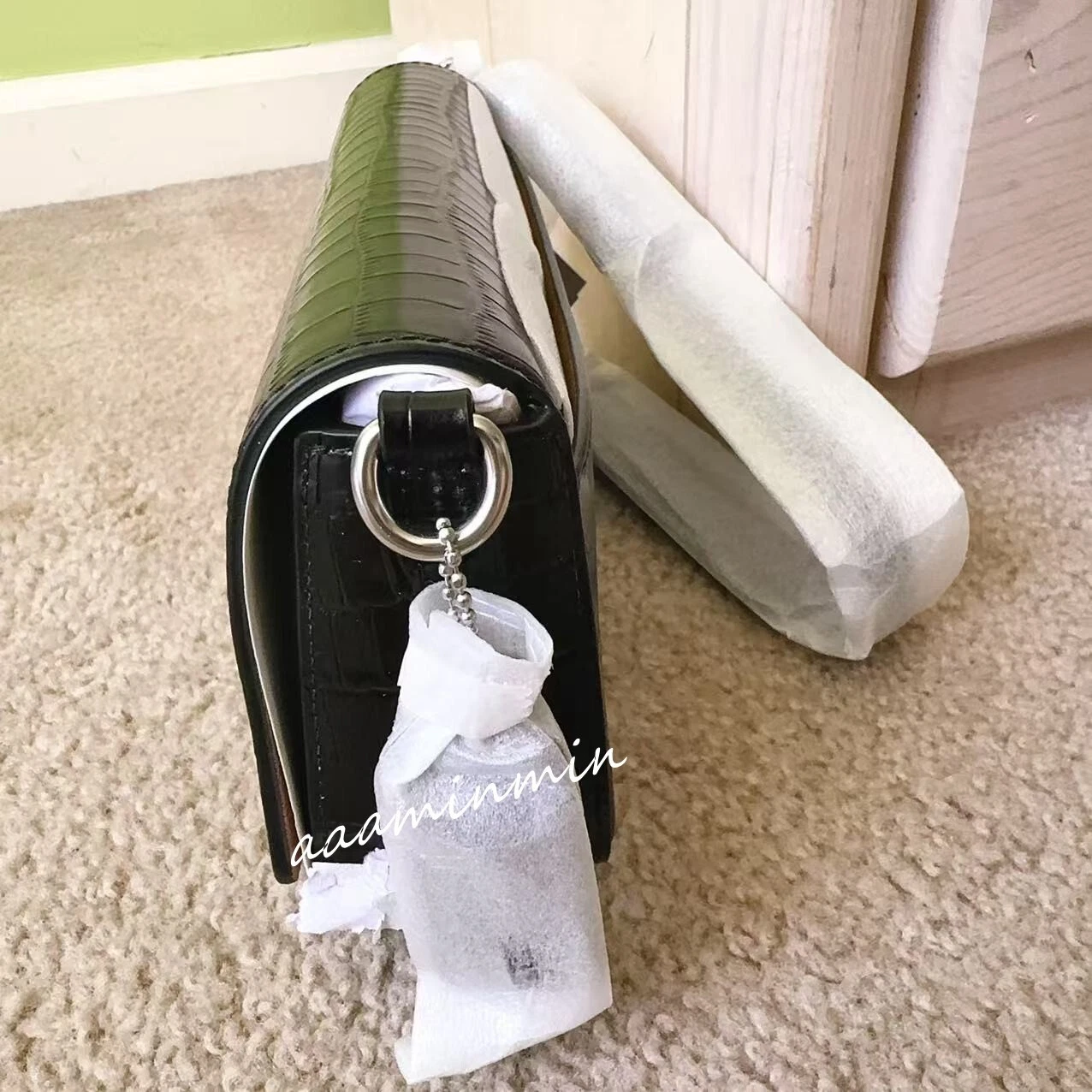 Borsa a tracolla Coach Andrea CT770 nuova con etichetta (confezione originale)