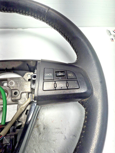 2010-2013 MAZDA STEERING WHEEL W/ STEREO & CRUISE CONTROL SWITCH OEM (For: 2011) - Picture 2 of 5