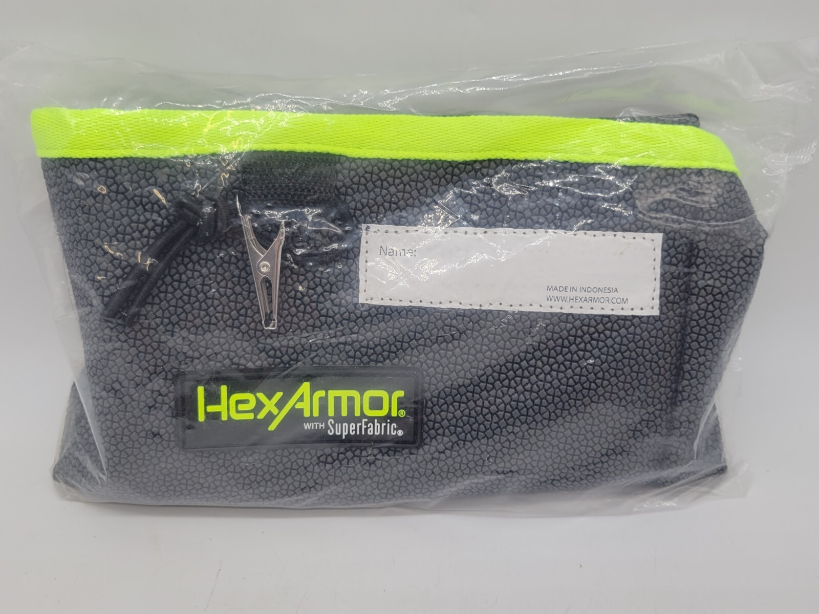 HEXARMOR AS019S Cut Resistant Sleeve 19in 10/XL SuperFabric Grey/Neon