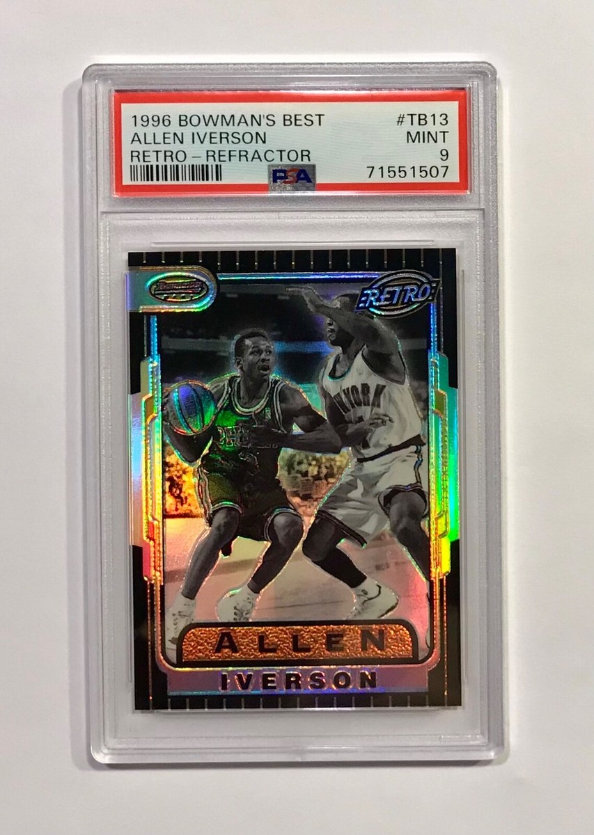 その他 ALLEN IVERSON Bowman Chrome REFRACTOR Allen Iverson 2007-08 Bowman Chrome Black Refractor /199