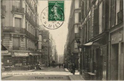 CPA PARIS 9e Rue Rodier (16930)