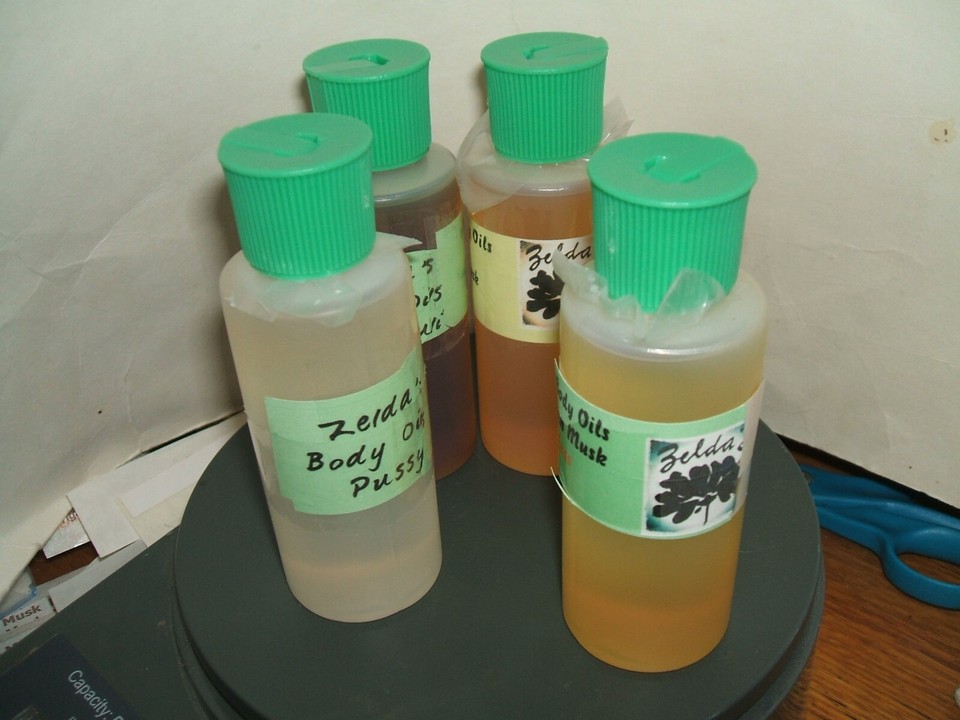 Zelda's Pure Natural Fragrance Body Oils Egyptian Musk Choose More