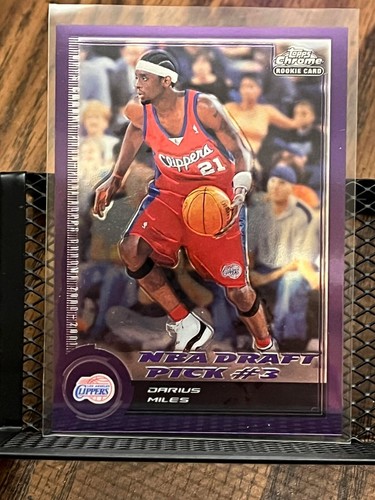 Darius Miles #153 2000 Topps Chrome card