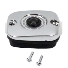Chrome Front Brake Master Cylinder Cover for 2006-2014 Harley-Davidson Softail
