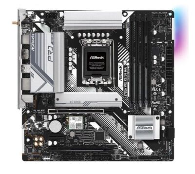 For ASRock B760M Pro RS/D4 WiFi LGA 1700 B760 DDR4 Micro ATX Motherboard #A6-2