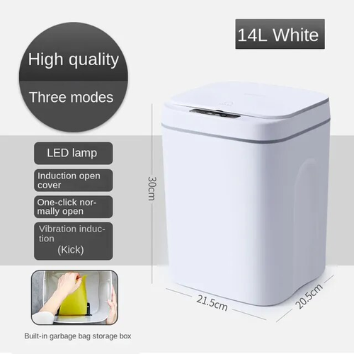 Cubo de basura Smart Sensor - Cubo de basura mejor cubo impermeable de inducción automática - Imagen 11 de 22