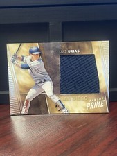 Luis Urias 2019 Panini Prime Game Used Swatches Rookie #PS-LU Padres 3896