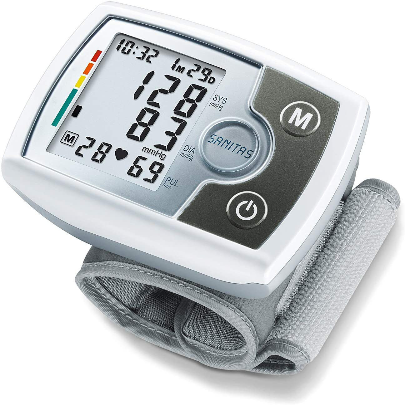 Sanitas SBM 03 volautomatisches Handgelenk-Blutdruckmessgert Pulsmessung 5790₽