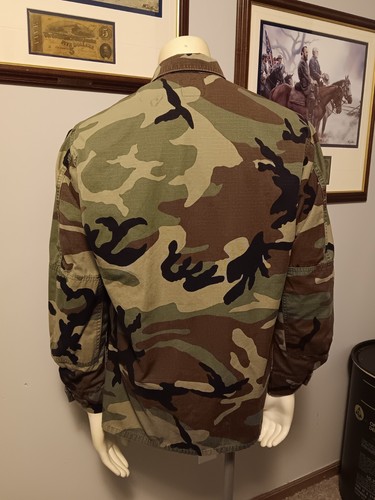 Abrigo de Combate Ejército de los Estados Unidos 82º Bosque Aerotransportado Camuflaje Talla Mediana-Regular - Imagen 7 de 14