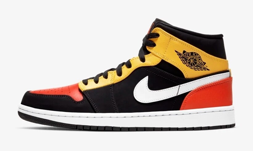jordan yellow orange