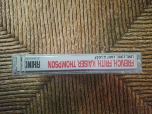 FRENCH FIRTH KAISER THOMPSON sealed cassette LIVE, LOVE, LARF & LOAF - Picture 3 of 3