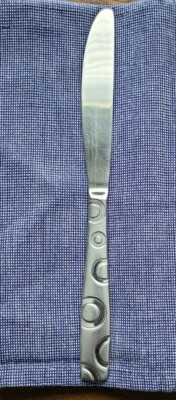 Cambridge Hemisphere Stainless Geometric Circles Silverware Flatware Knife