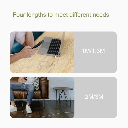 Super Rapide Chargement Type C Câble USB Pour Pixel 9A 9/9 Pro XL Pli 8A 8 7A - Photo 7 sur 14
