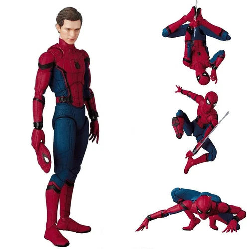 Spider-Man Homecoming Peter Parker Tom Holland Spiderman Action Figure Toys Hot - Picture 4 of 10