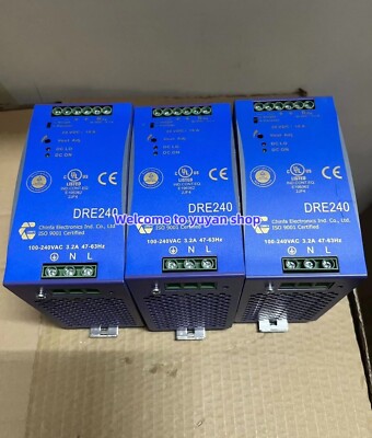 1pc USED Chinfa Switching Power Supply DRE240-24A TESTED By DHL FedEx #VF5U CH