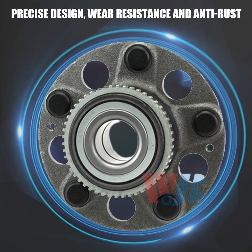 Pair Rear Wheel Hub Bearing Assembly for Acura Integra 1997-2000 512255 BR930620 Foto 4 de 4