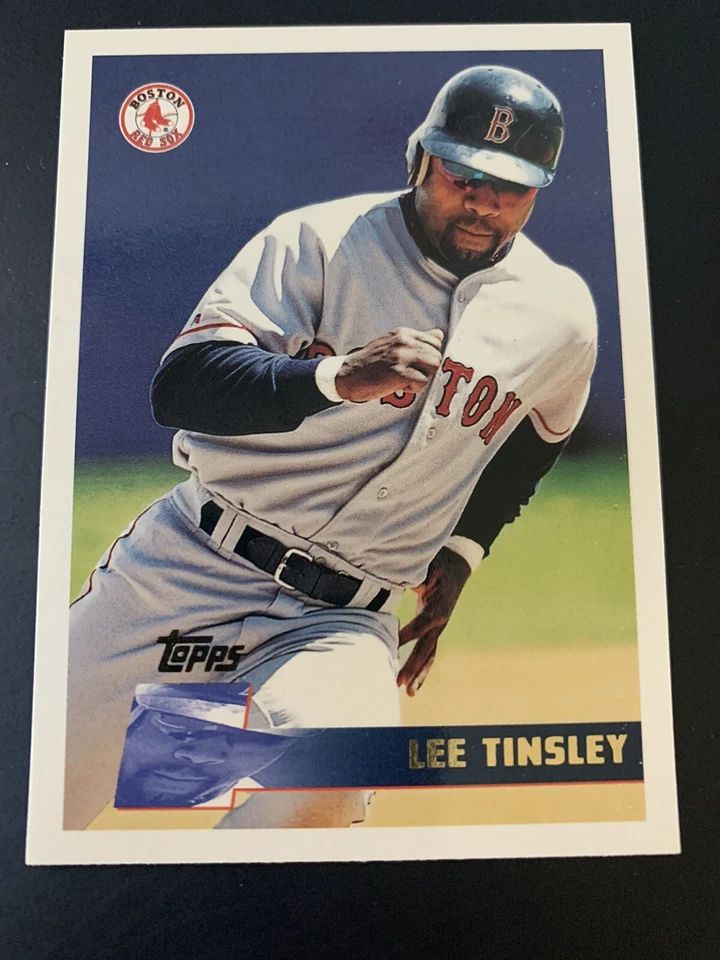 2 Lee Tinsley baseball cards - Image 2 of 2