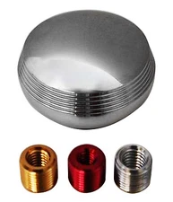 Billet Art Deco Gear Shifter Knob Polished Suit Ford, Chev, Chrysler, Hot Rod