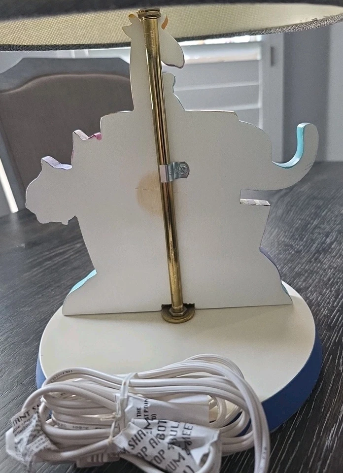 Noah's Ark Lamp Children's Nursery Bedroom Light 17 1/2" Tall - Image 4 of 4