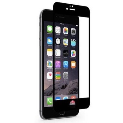 Moshi, Glas-Folie für Apple iPhone 6 Plus/6S Plus iVisor Glass, Schwarz