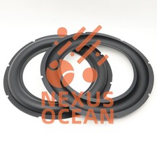 2pcs 10"inch Speaker Rubber edge subwoofer surround repair parts big-bubble NEW
