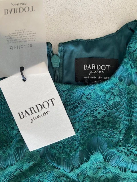 Bardot Junior Gertrude Lace Dress 12 (Girls) BRAND NEW NOT WORN Year 6 formal - image 2 of 2