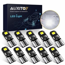Auxito T10 168 194 White Led License Plate Side Marker Light Bulb Canbus 10-100x