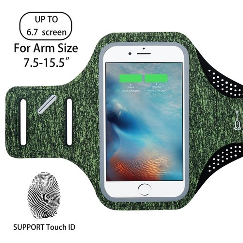 Sport Arm Bag Wristband Fanny Pack Mobile Phones 4.7-6.0 Inch - Photo 3/6