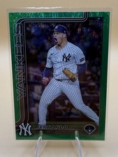 Topps Fernando Cruz New York Yankees Green Rainbow Foil /99 #US163 2025